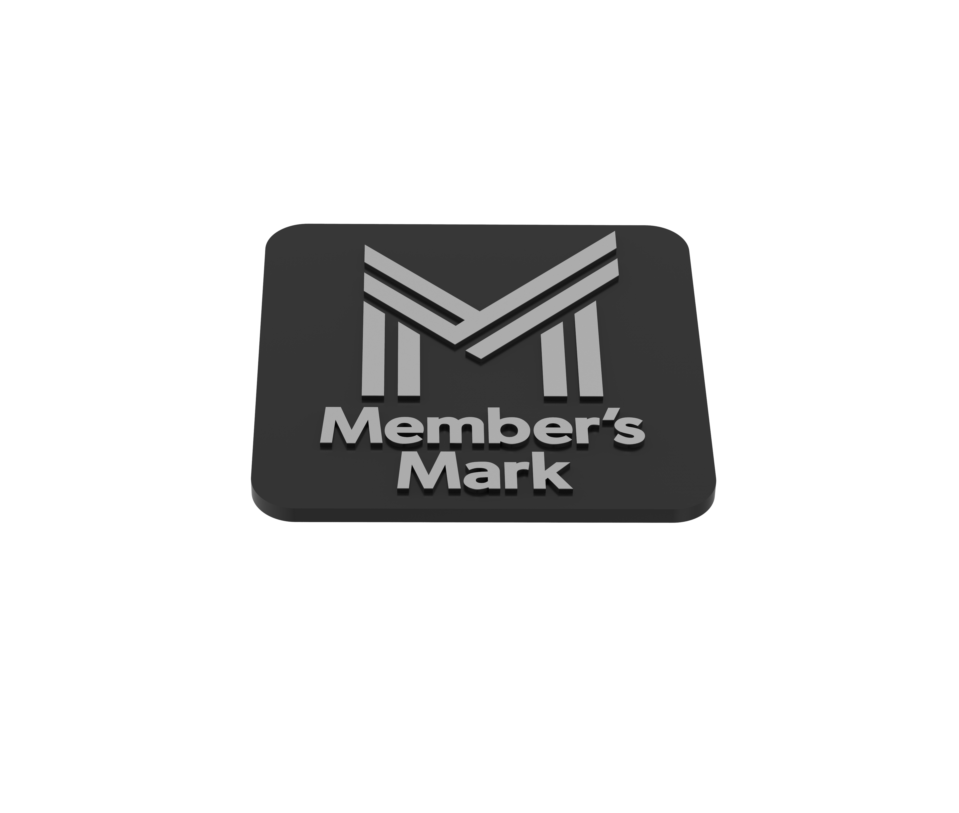 Members' Mark Name Plate