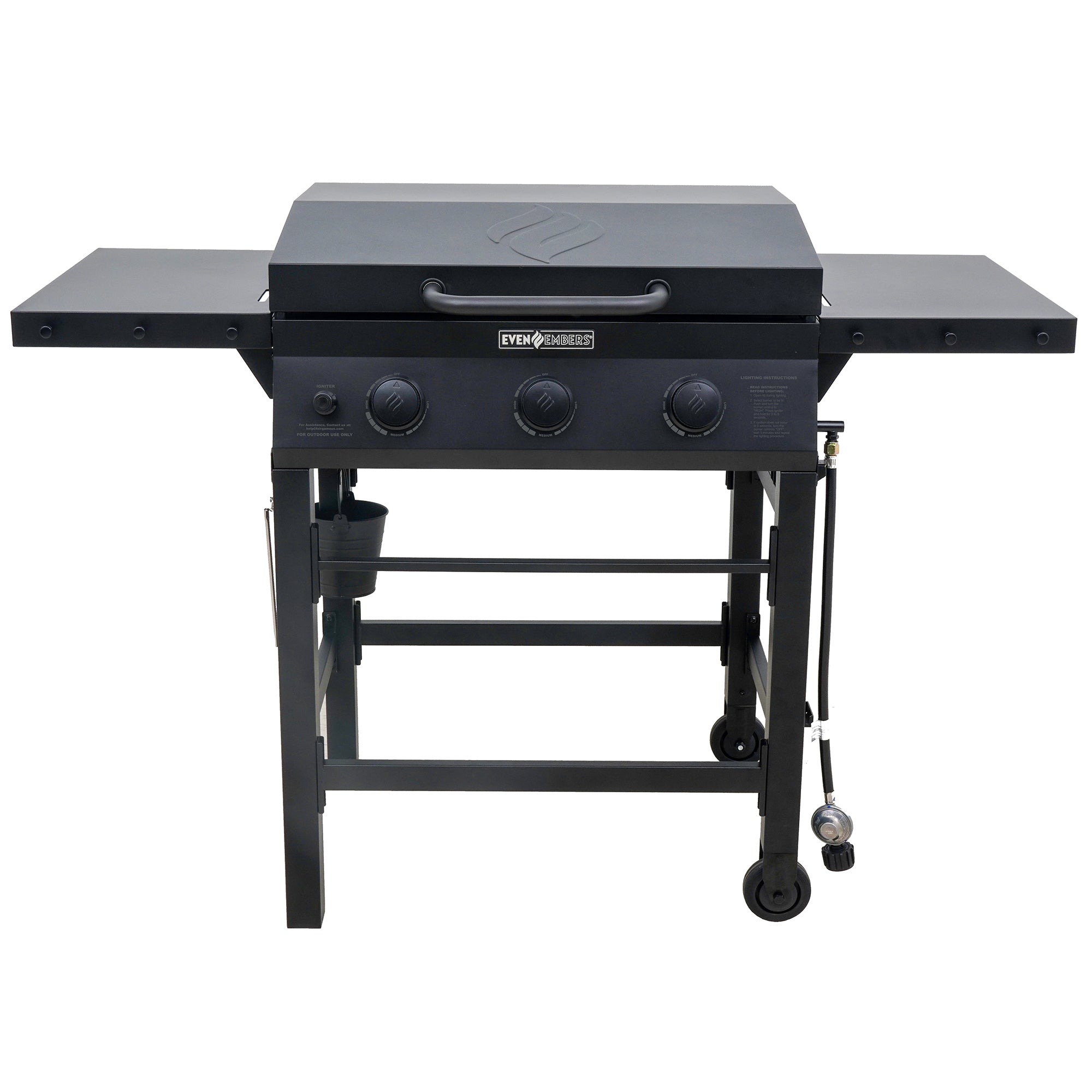 Even Embers 3-Burner Griddle