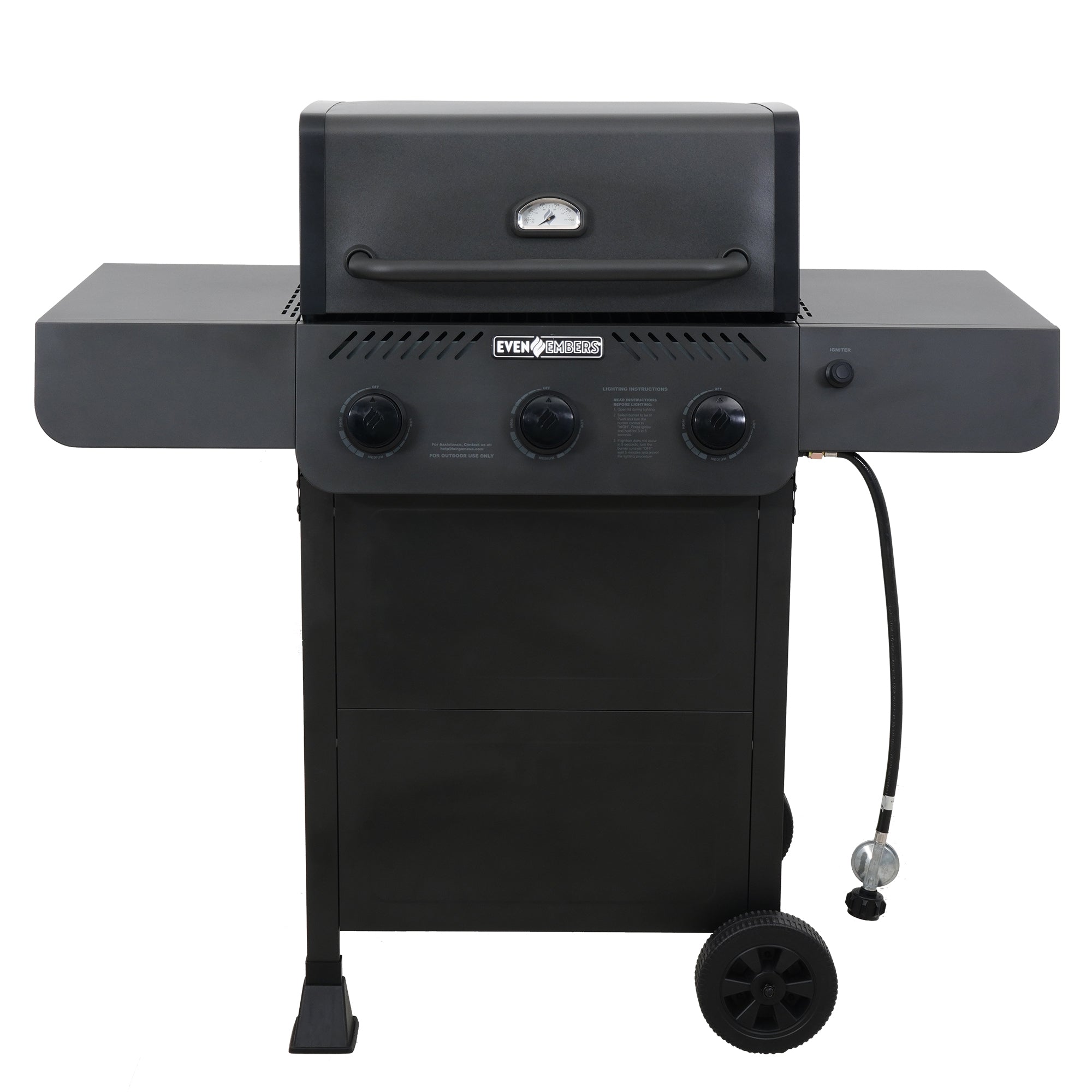 Even Embers 3-Burner Gas Grill