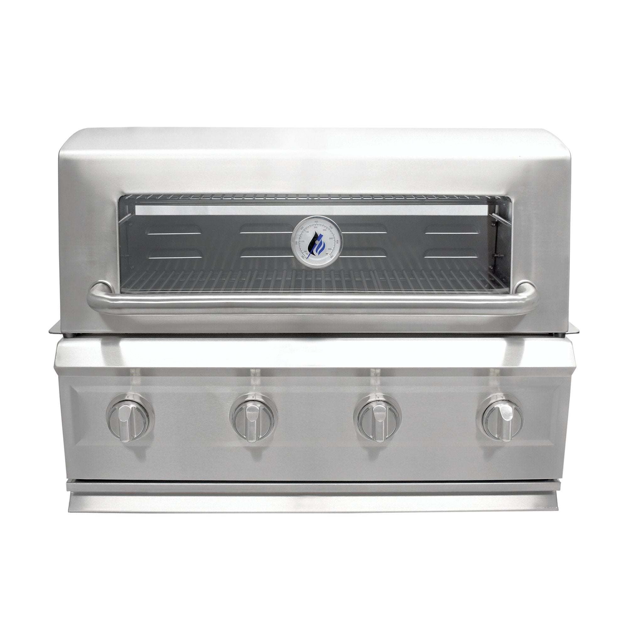 3 Embers® Drop-In Four Burner Dual Fuel Propane Gas Grill with Radiant Embers™ - Inactive